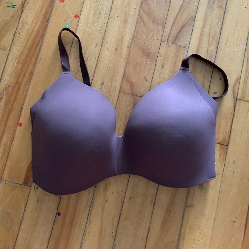 Knix brown no wire bra